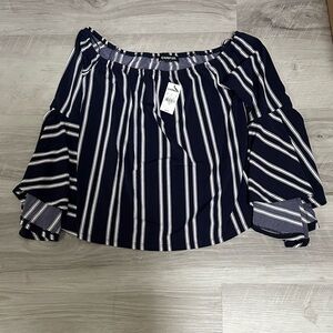 Express Over the Shoulder Shirt Small